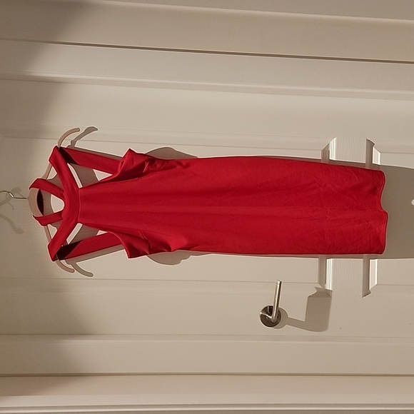 Bebe - Halter neck bodycon midi dress - Size small - Picture 2 of 4